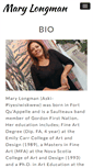 Mobile Screenshot of marylongman.com